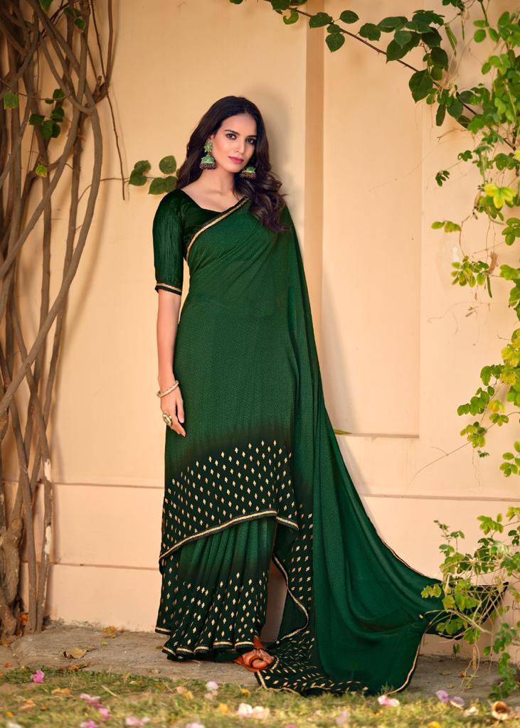 Kashvi Soundarya Fancy Party Wear Georgette Heavy Saree Collection
